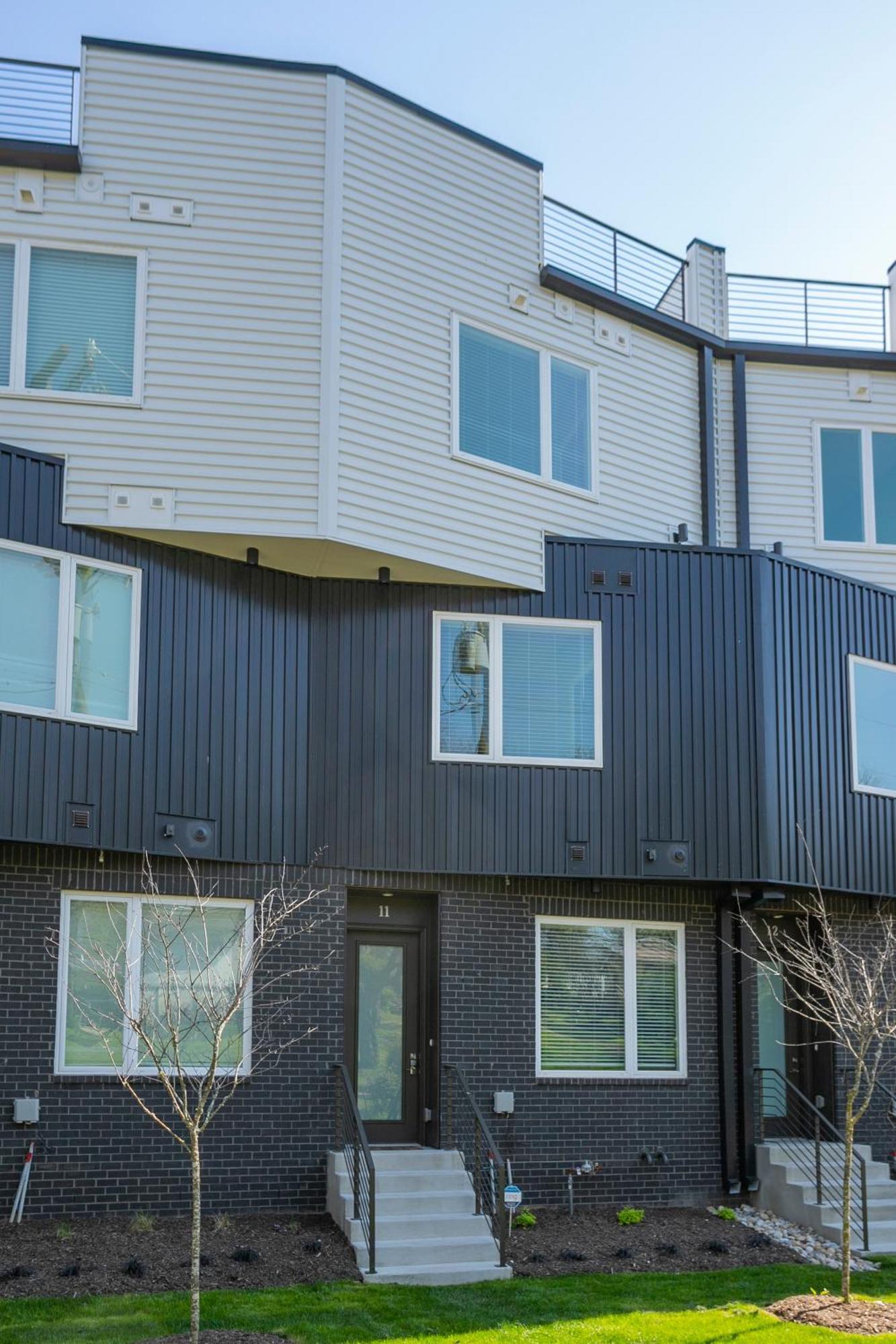Luxury Townhome Skyline Views Mins To Dt Нэшвилл Экстерьер фото